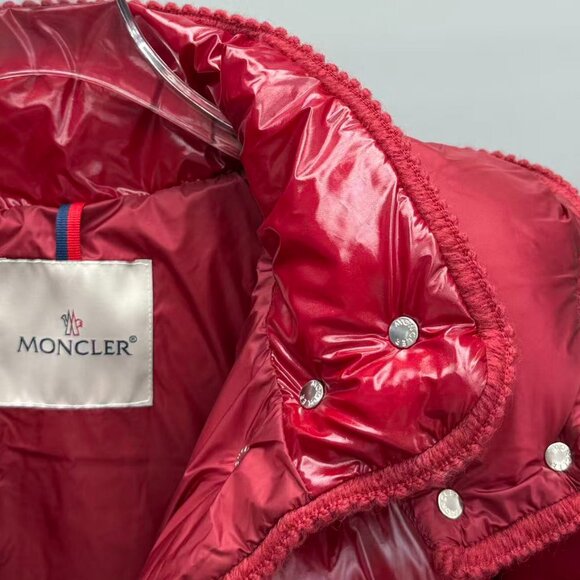 Moncler  Glareins Braided Trim Hooded Short Down Jacket - Picture 10 of 11